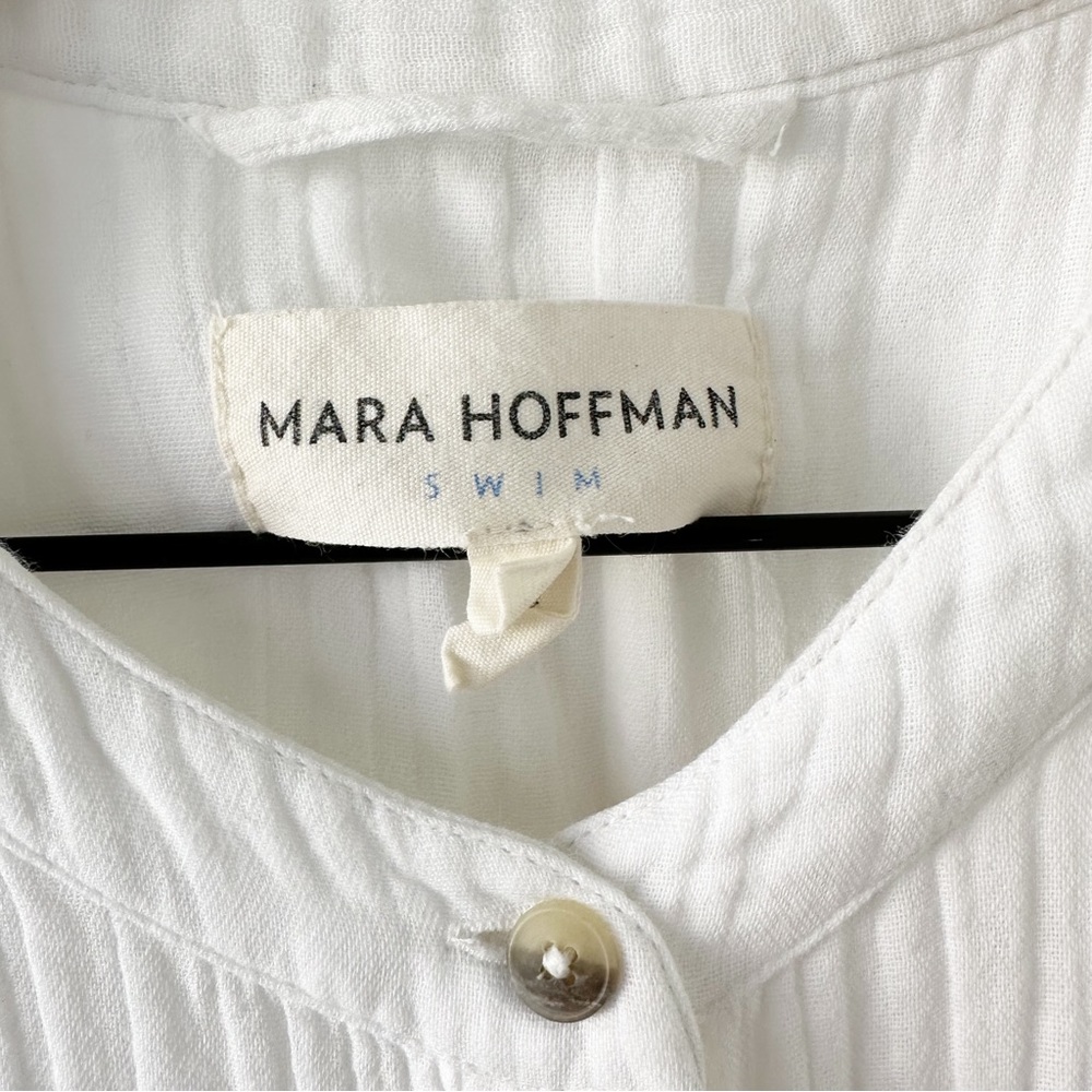 MARA HOFFMAN white Manda jumpsuit - Picture 6 of 7